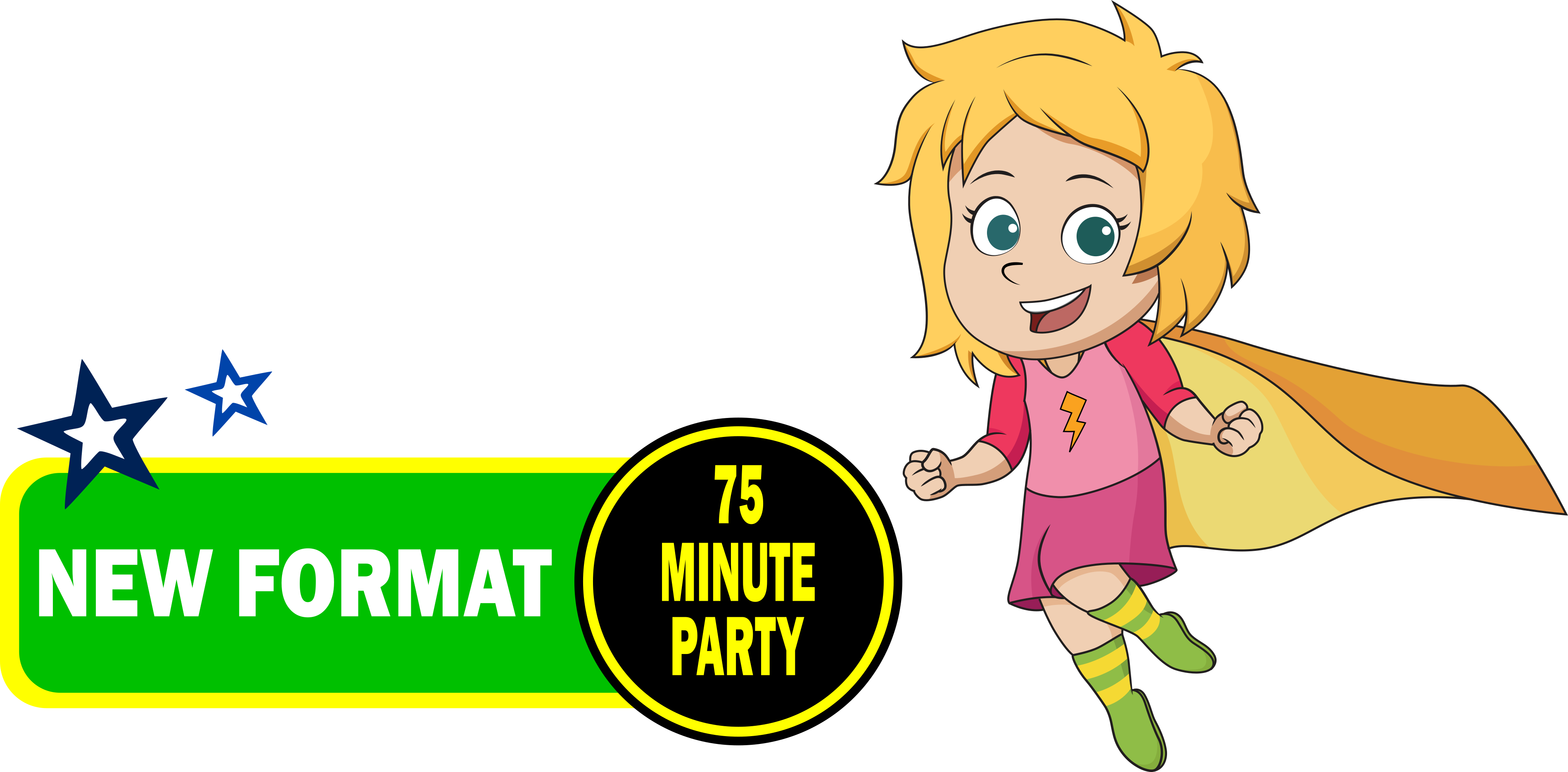 New 75 Minute Parties Kids DJ 75 minute disco parties